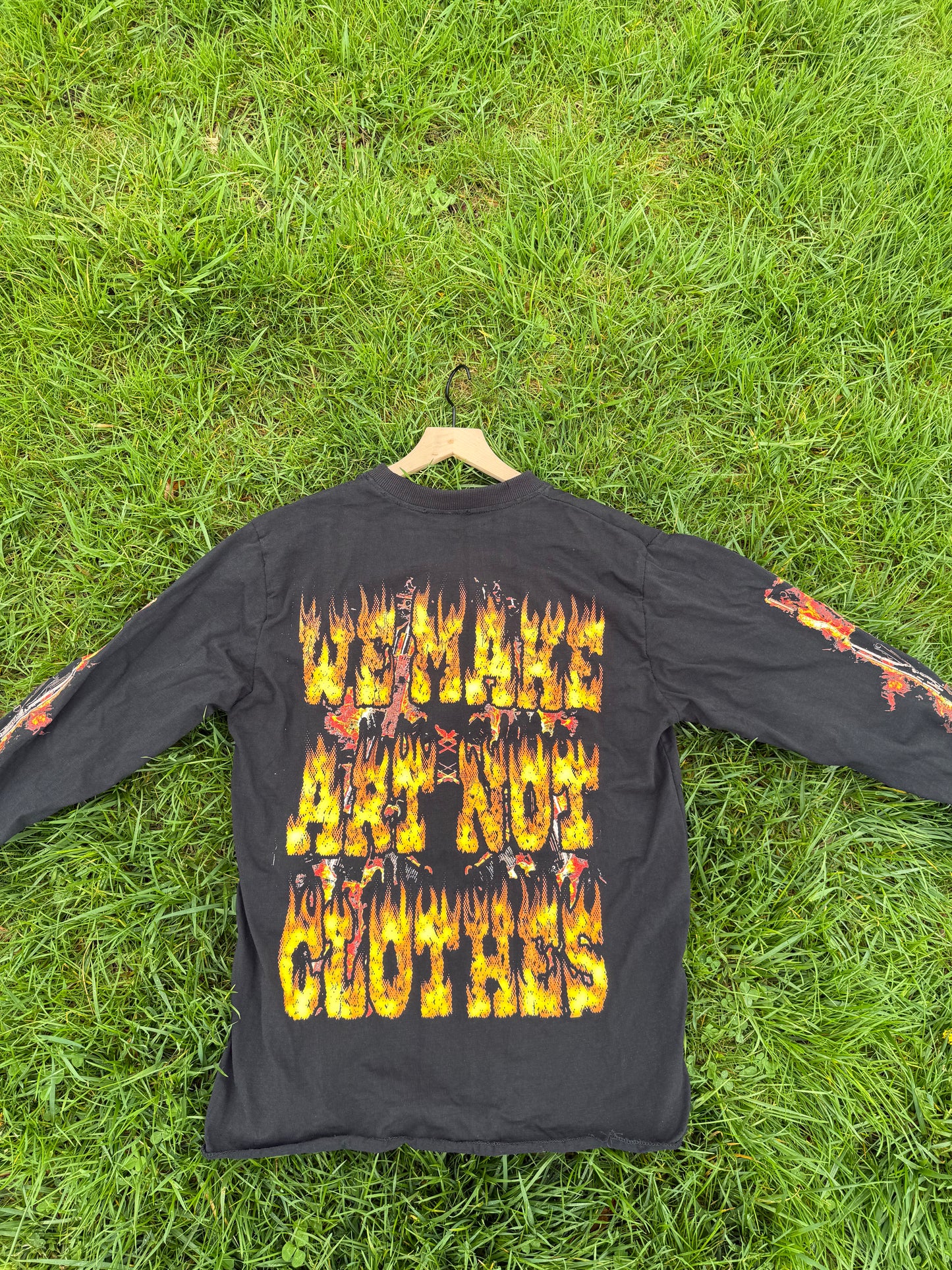 Make Art Not War Long-sleeve T-shirt