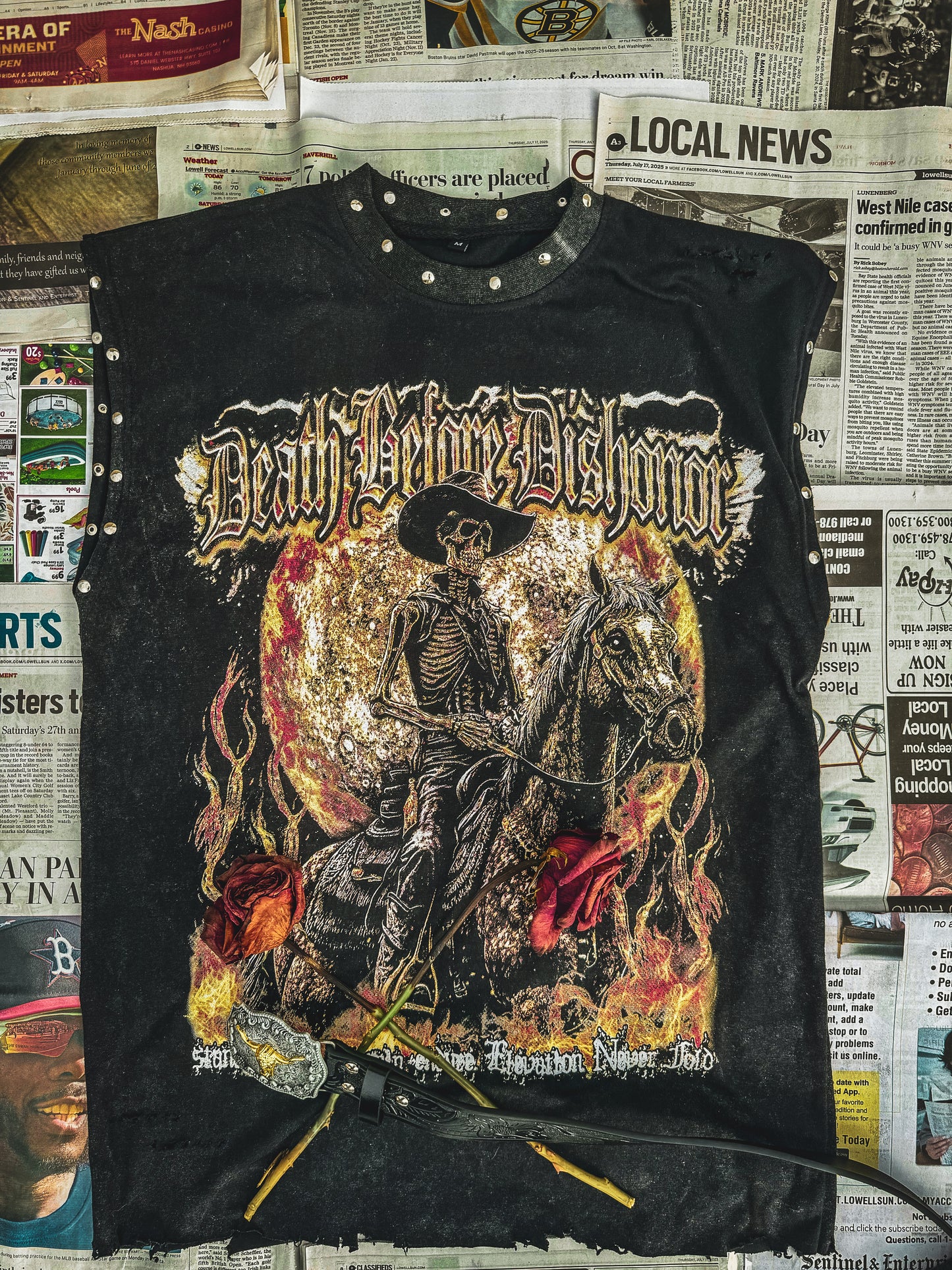 DEATH B4 DISHONOR Sleeveless t-shirt