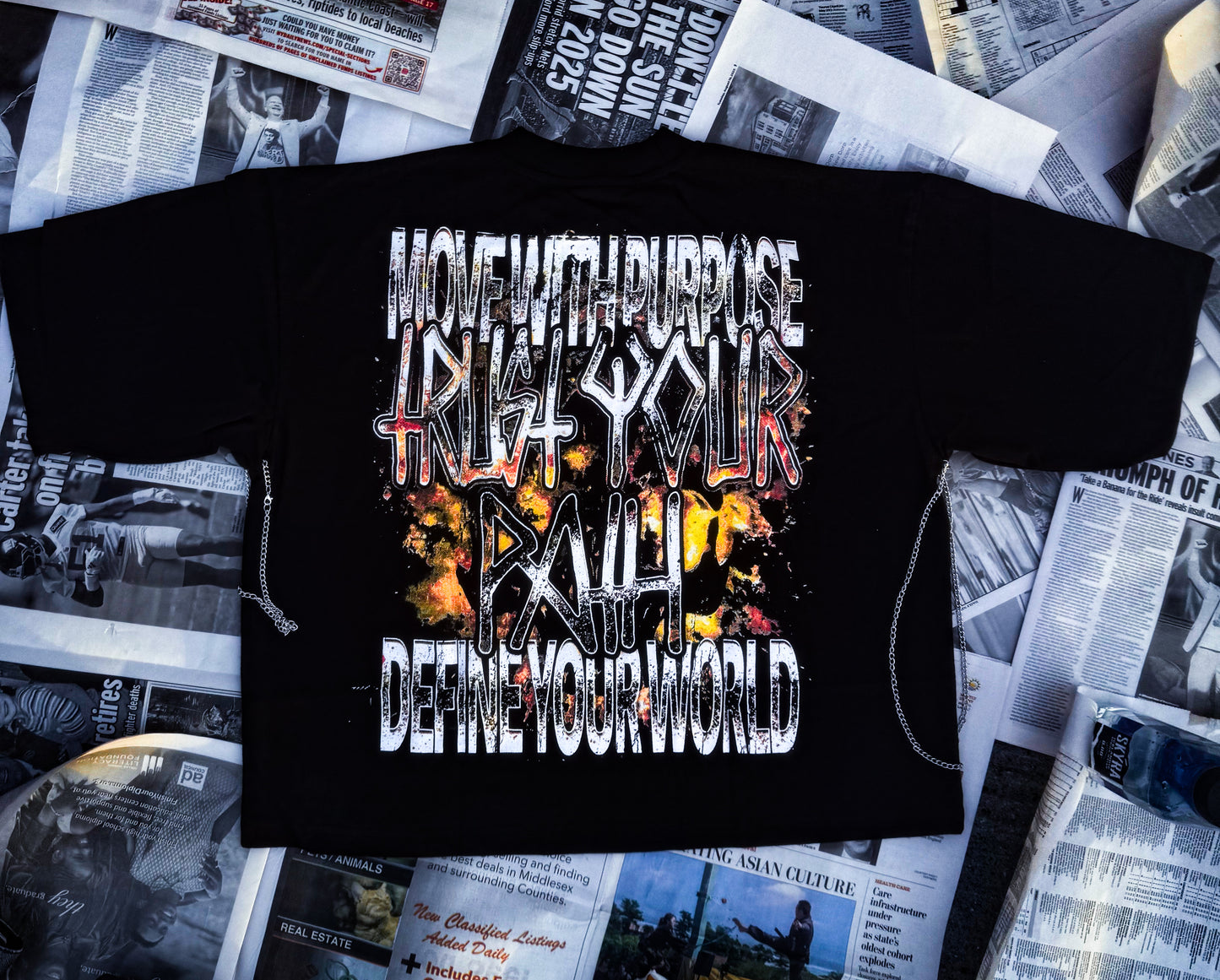 Outlaw Path T-shirt (Cropped)