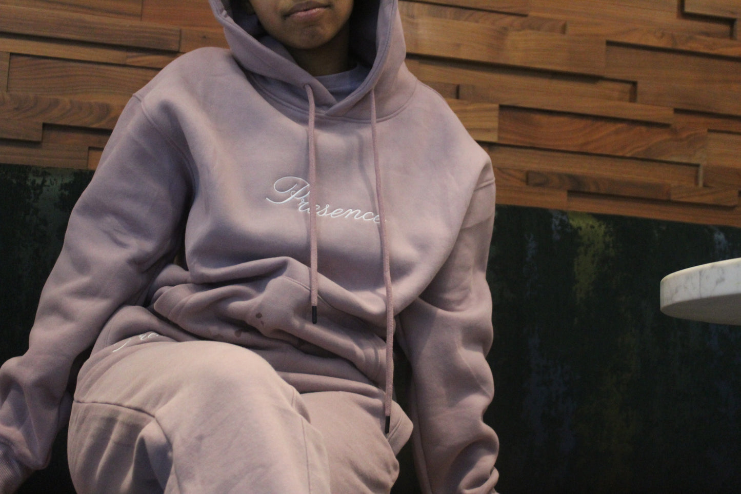 Rose Blush "Presence" Hoodie Set
