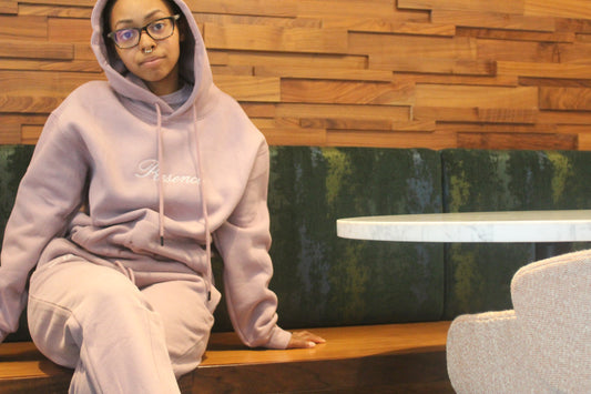 Rose Blush "Presence" Hoodie Set