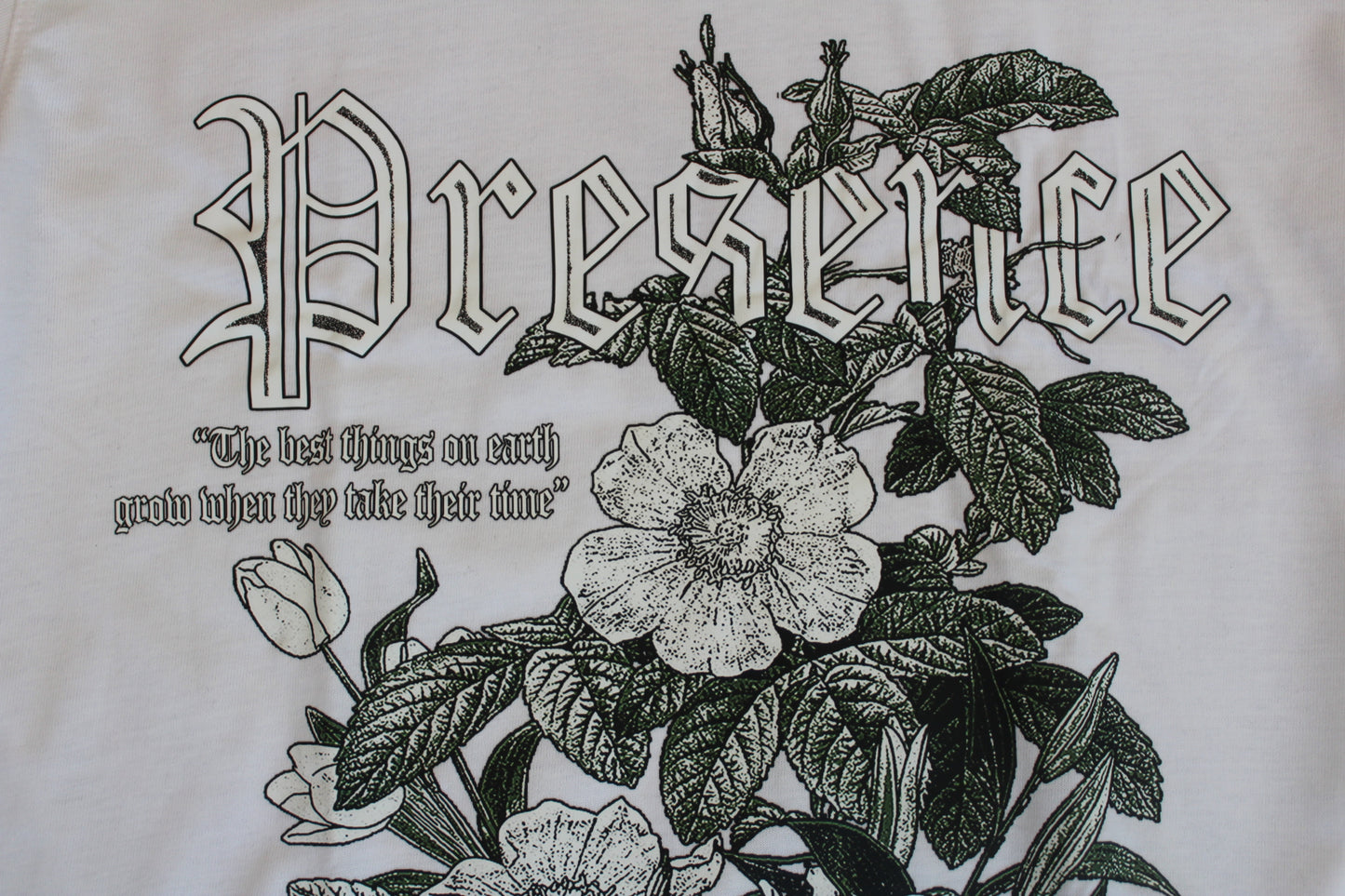 White Orchid Presence Short Sleeve T-Shirt