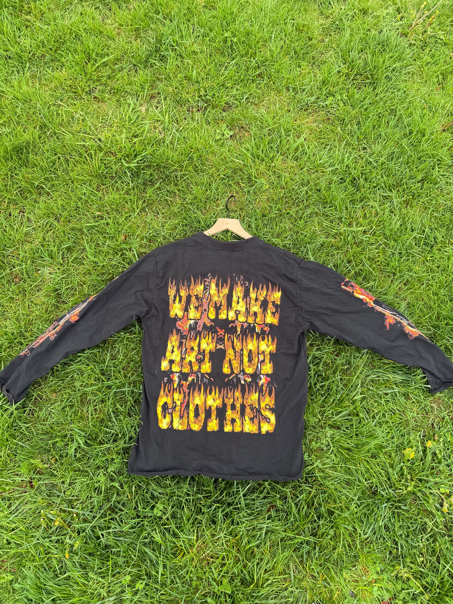 Make Art Not War Long-sleeve T-shirt