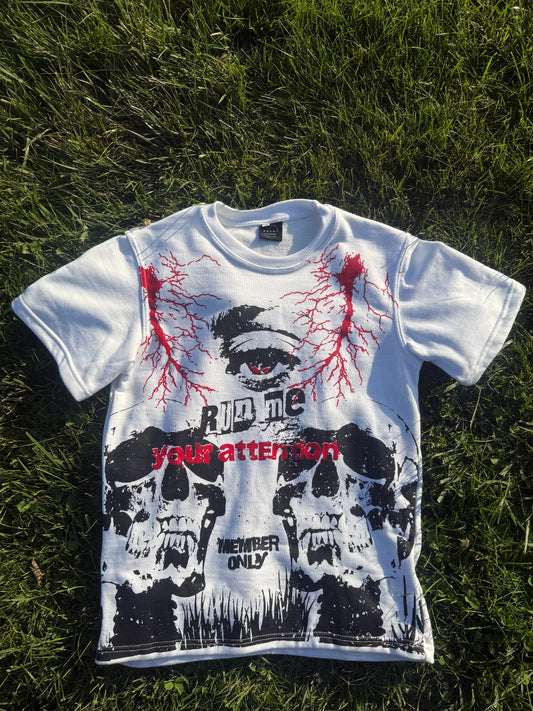 Attention short sleeve t-shirt